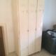 Wardrobe locker room industrial corners rounded