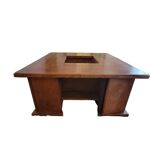 Table basse carré en chêne