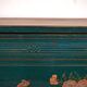 Antique Chinese chest in green lacquered elm – China, circa 1900