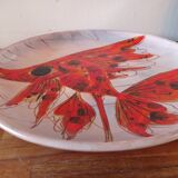 Plat Monique Brunner, Vallauris, ⌀ 32 cms