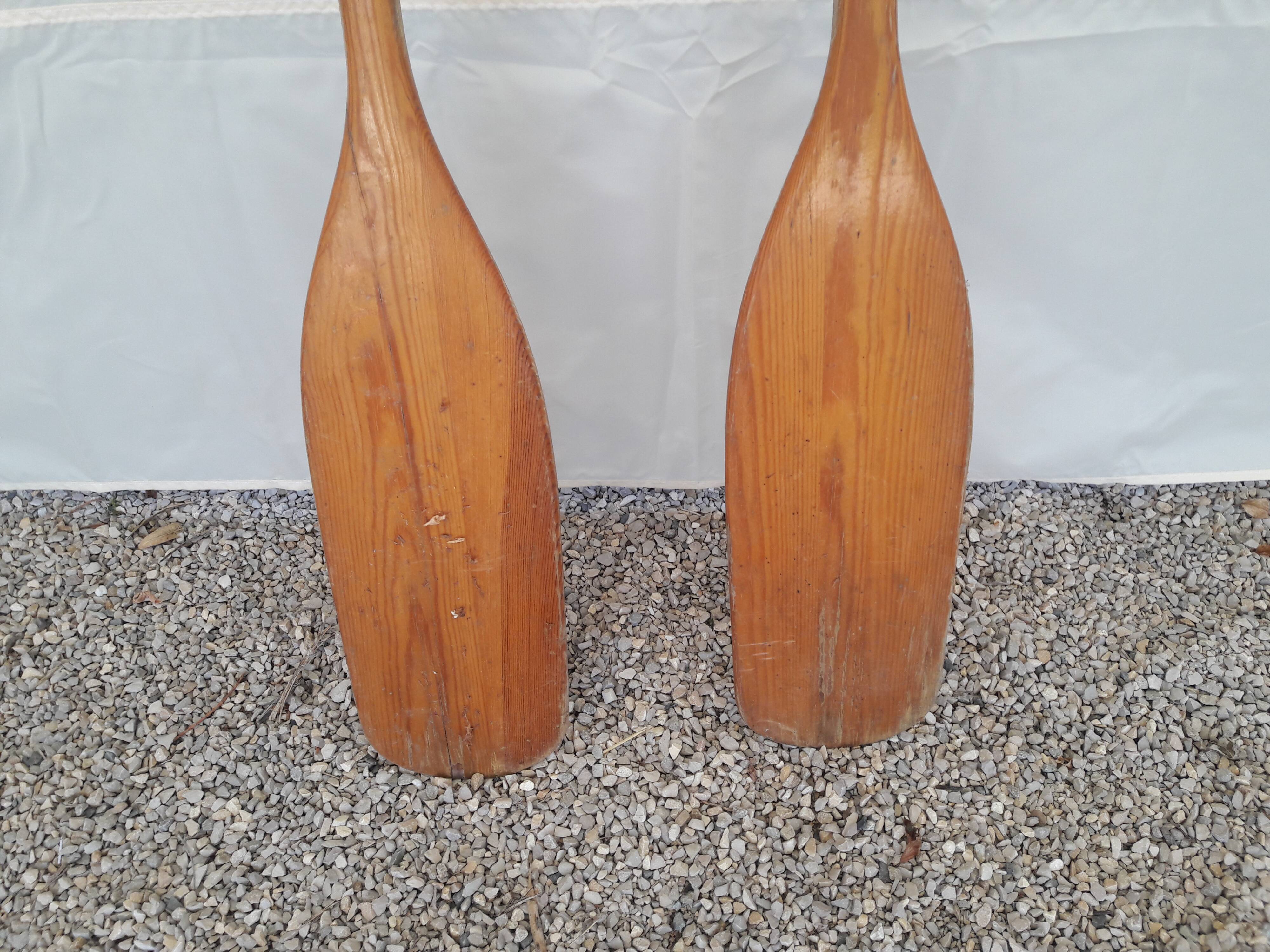 Two paddles
