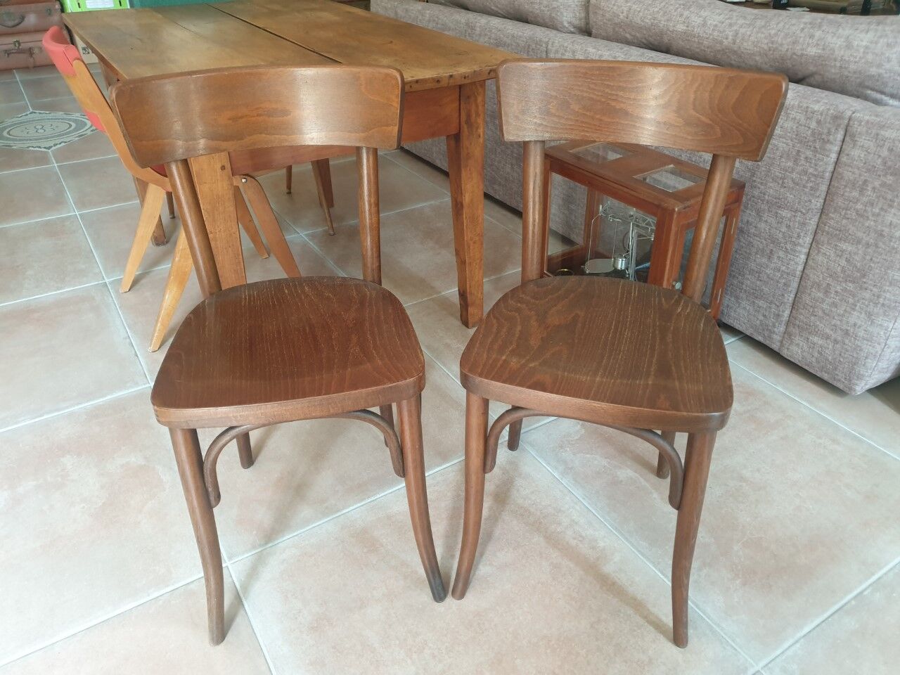 Bistro chairs Thonet