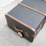 Vintage suitcase storage trunk