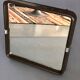Seventies molded plastic mirror