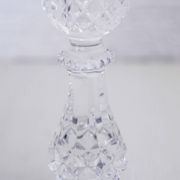 Crystal candle holder