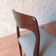 8 chaises scandinaves en palissandre vintage 1960 rénovées