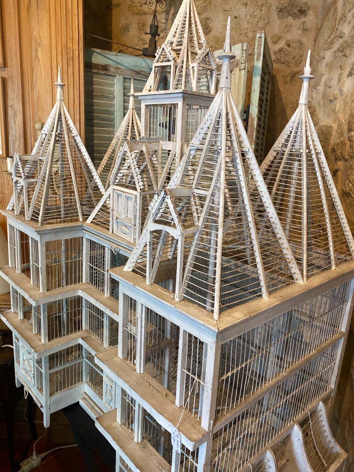 Large old cage
