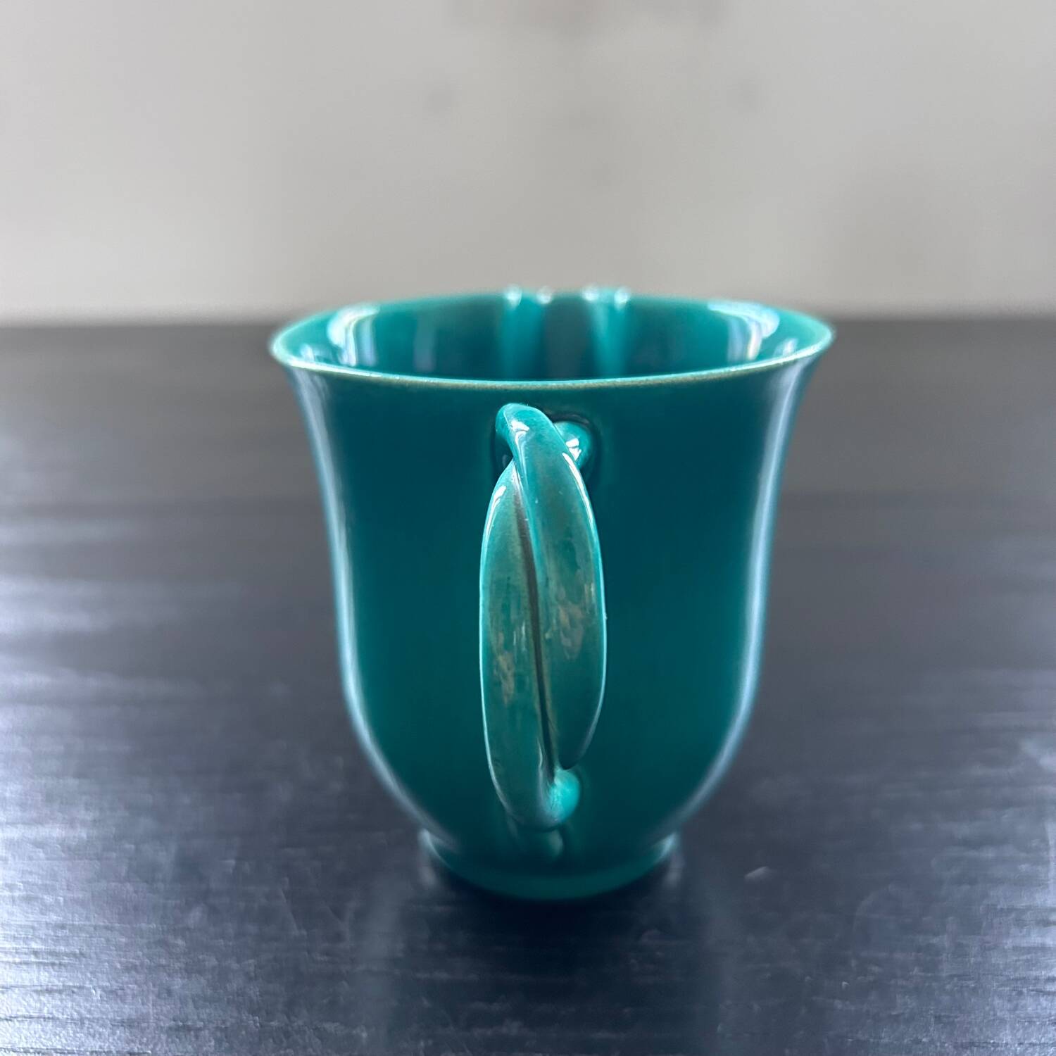 Emerald Green Coffee Set