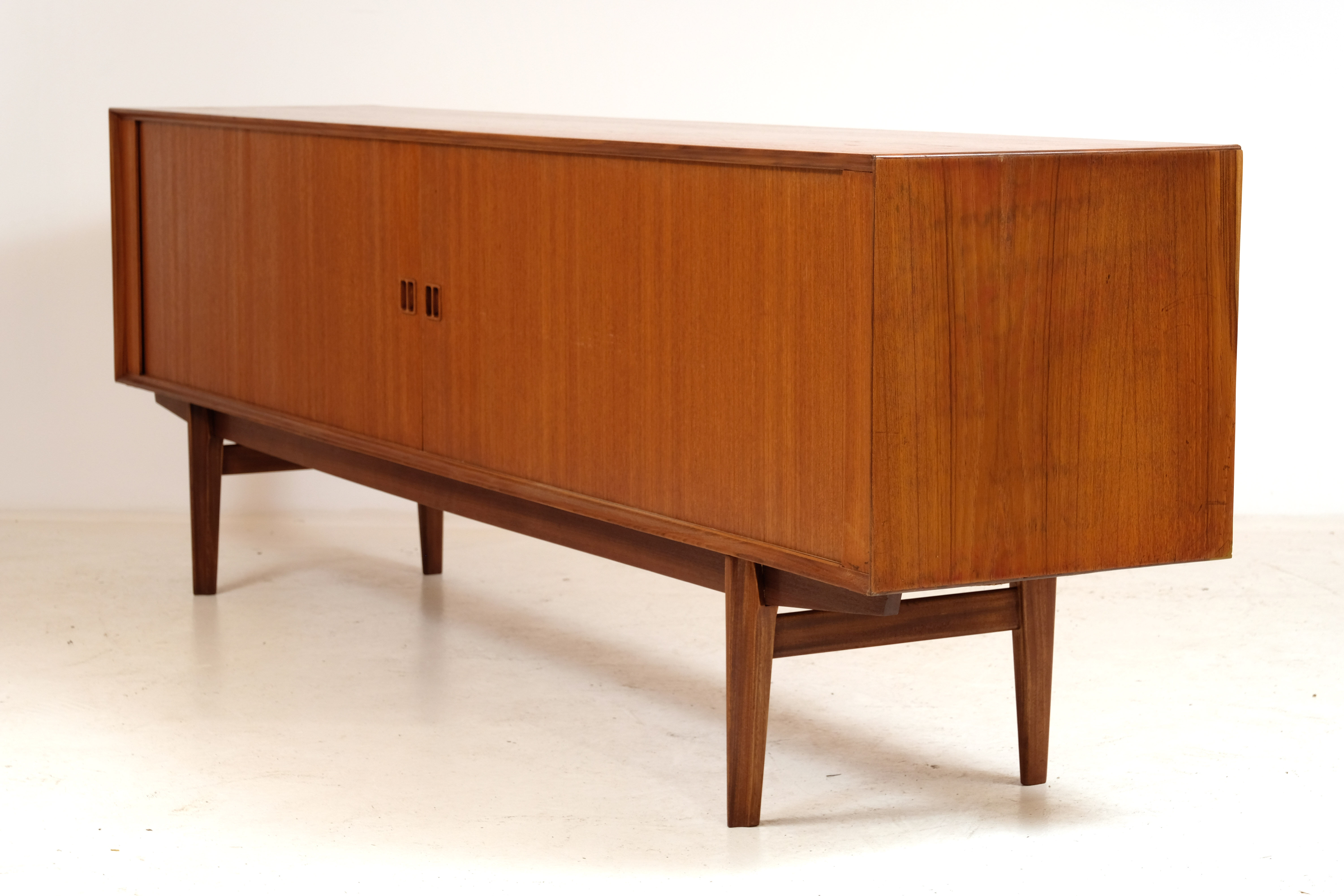 Enfilade Drum teak by Oswald Vermaercke for V Form 1960's