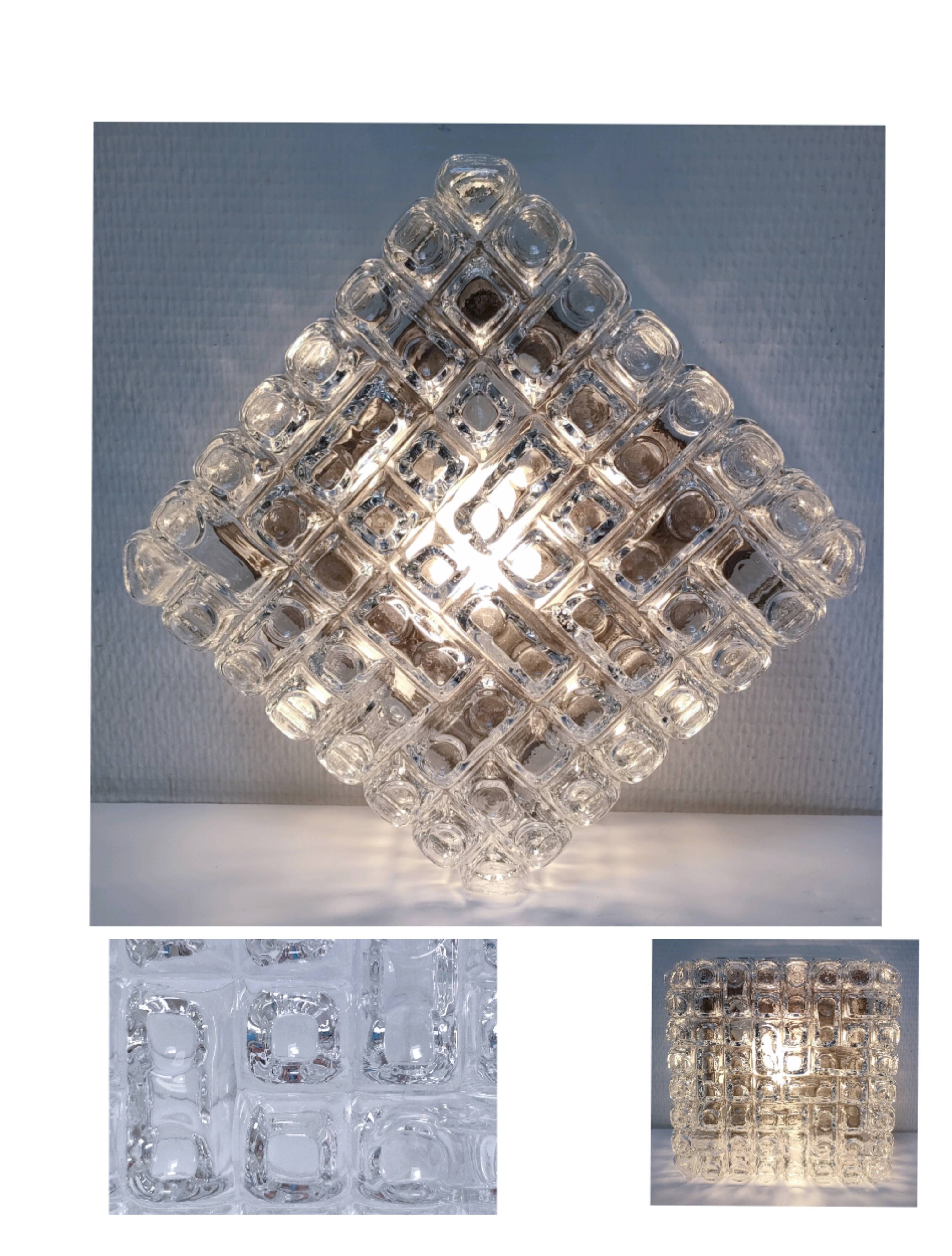 Erco Leuchten designer wall light from the 70s