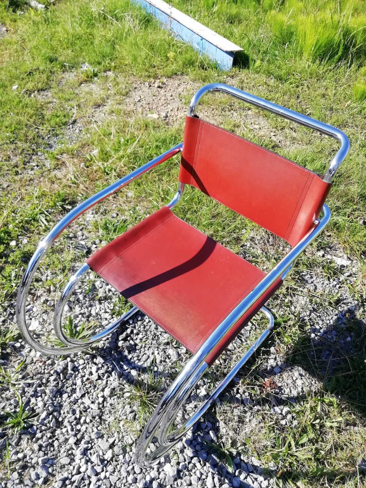 Armchair MR20 by Ludwig Mies Van Der Rohe
