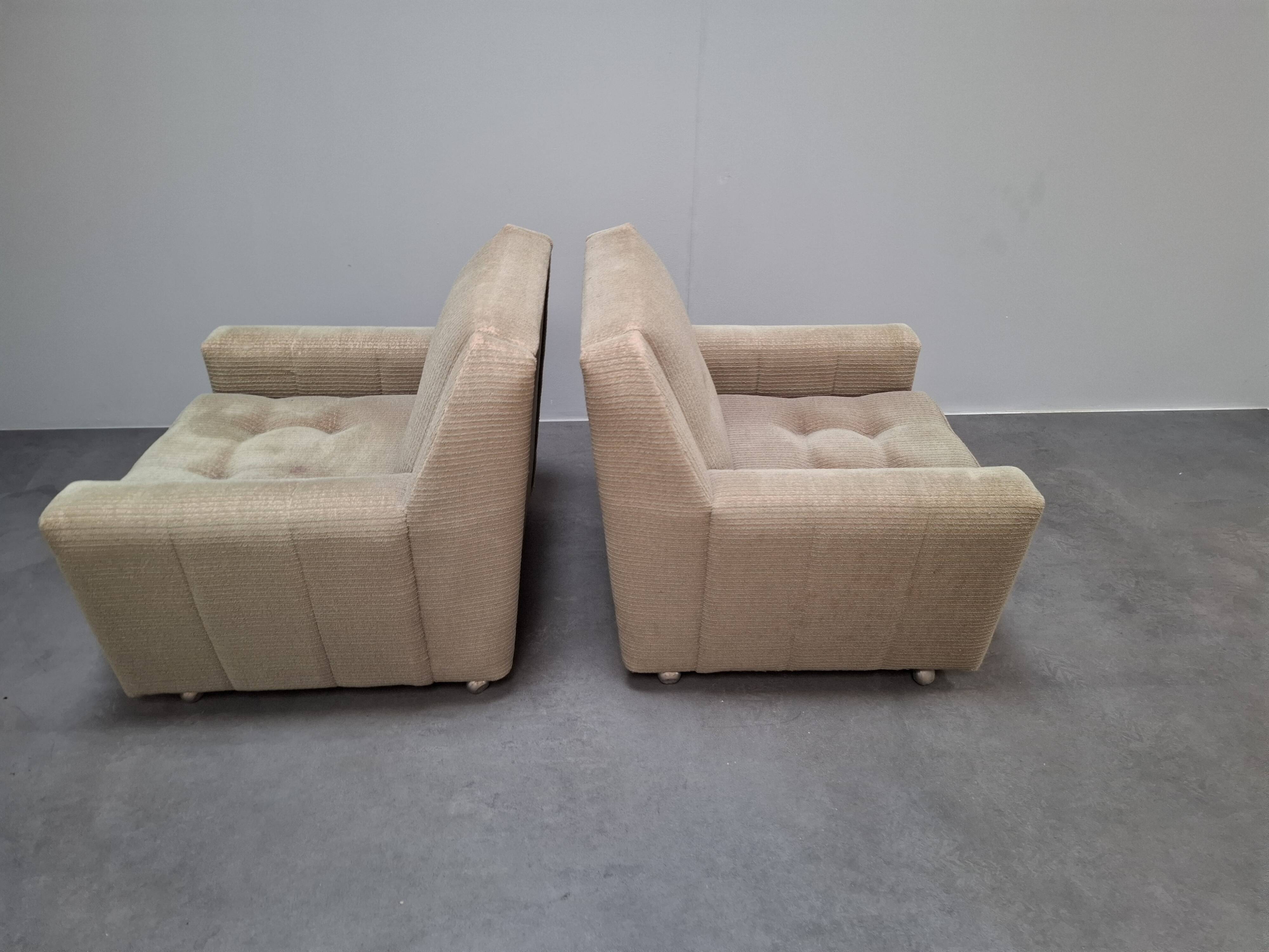 Paire de fauteuils lounge Wiberg Mid-Century Modern par UP Závody Rousínov