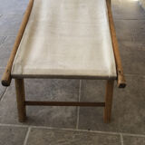 Chaise longue de jardin ancienne