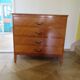 Vintage - Chest of drawers - 4 drawers - wood - 1950s/60s - modernist/Scandinavian