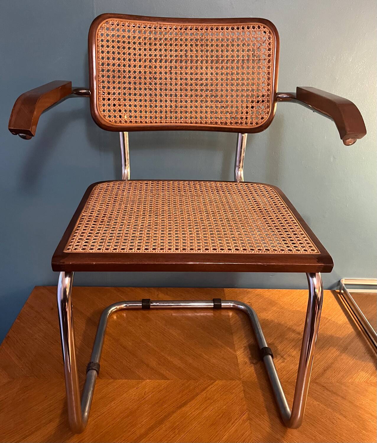 Fauteuil chaise  B 64 Marcel Breuer Cesca