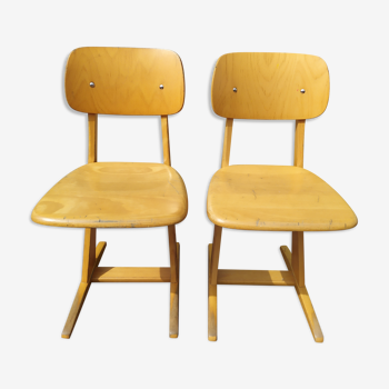 Lot de 2 chaises Casala enfants  - vintage
