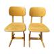 Lot of 2 Casala children's chairs - vintage