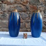 Pair of large Denbac vases