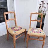 Pair of Vintage 60s Canvas Chairs