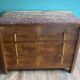 Art deco dresser, top pink marble 30s