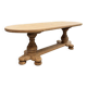 Table ovale en chêne massif