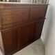 American desk in solid oak, 20th century