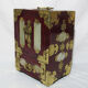 Wooden jewelry box adorned with Chinese jade plates