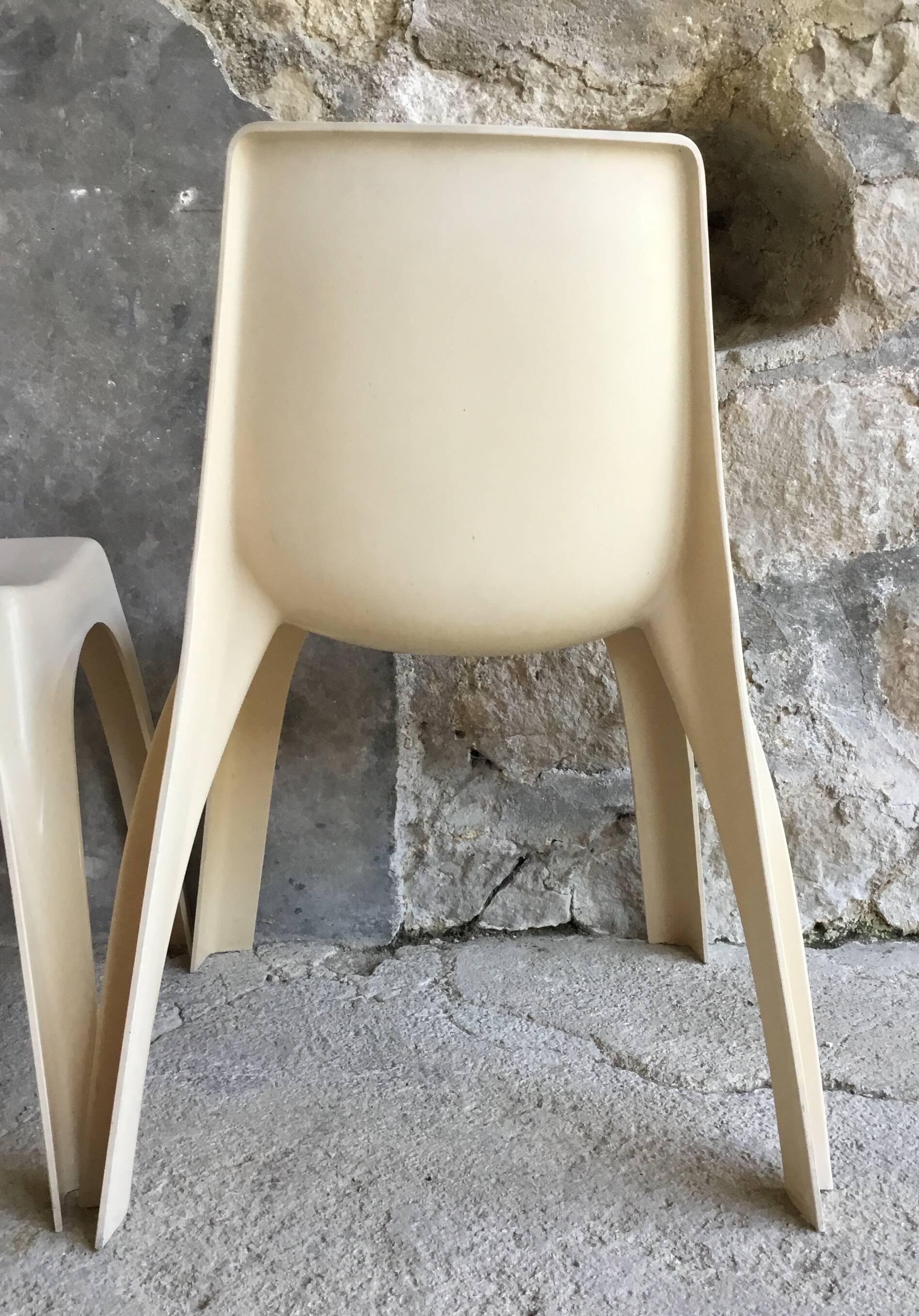 Kartell chair model 4850 design Castiglioni Gaviraghi Lanza made in Italy 1960