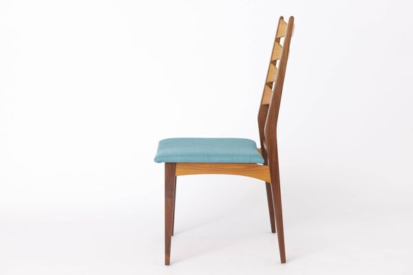 4 chaises de salle à manger vintage des années 60 - Design allemand