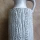 Pitcher in white ceramic WG vintage