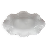 Scalloped porcelain dish