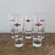 Set of 5 glasses Long Drink Martini vintage