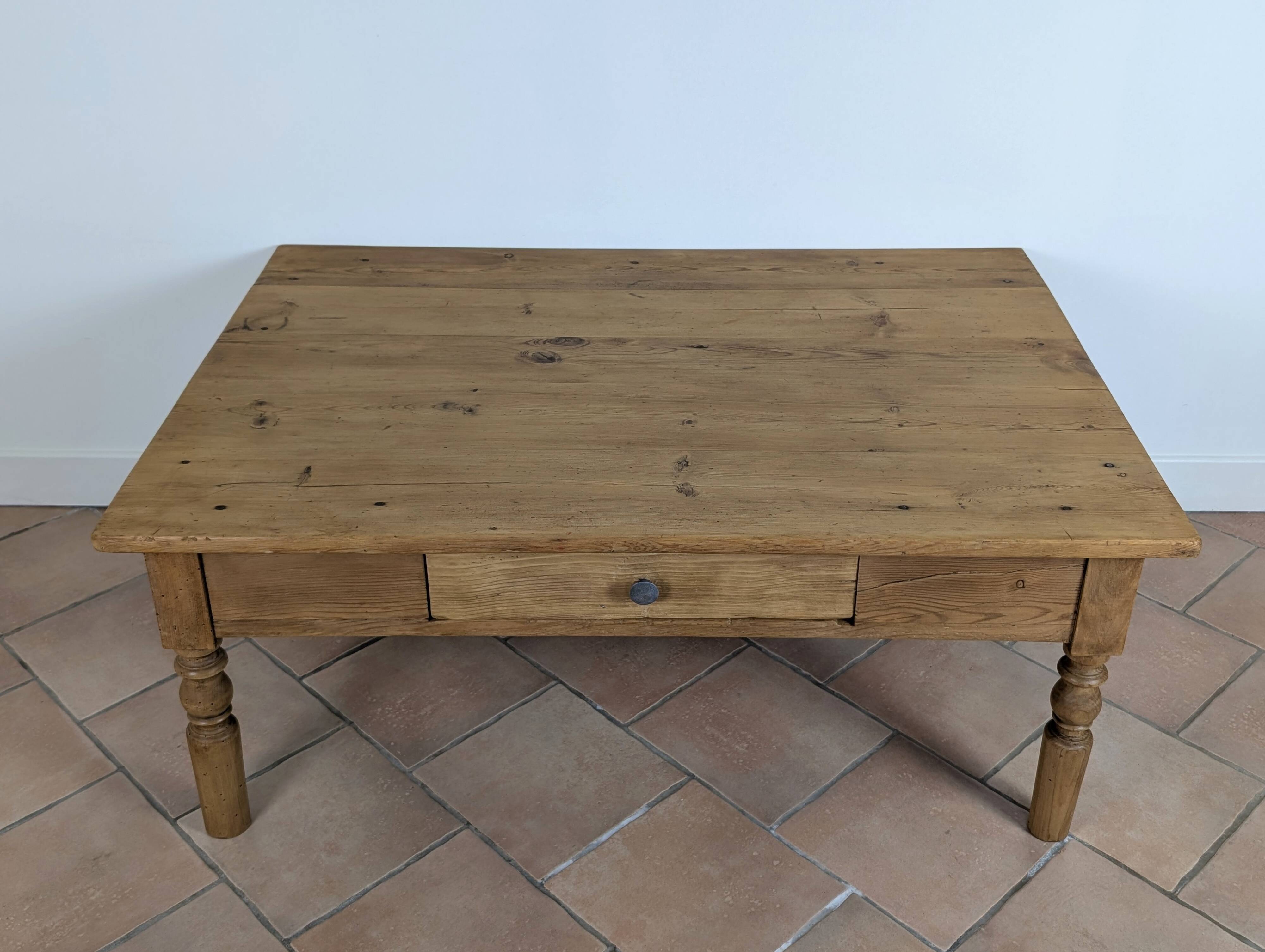 Pine coffee table