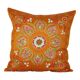 Vintage embroidered cushion cover 51x51 cm