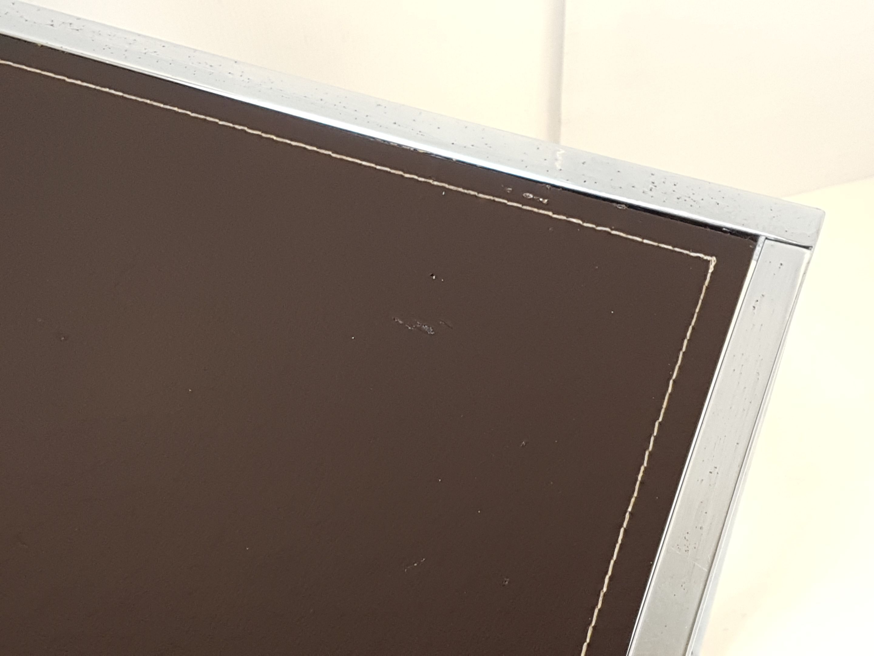 1970 vintage magazine rack side table