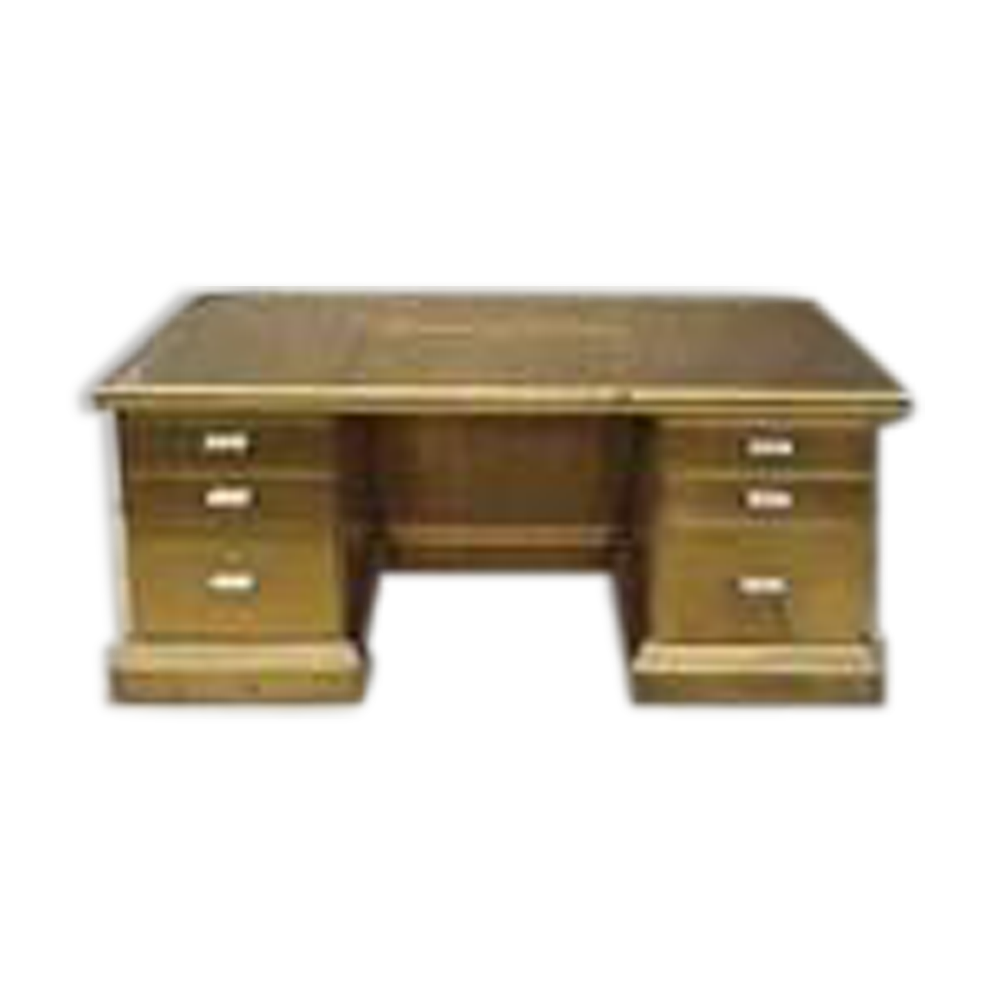 desk design RODOLFO DUBARRY covered brass decor desk brass