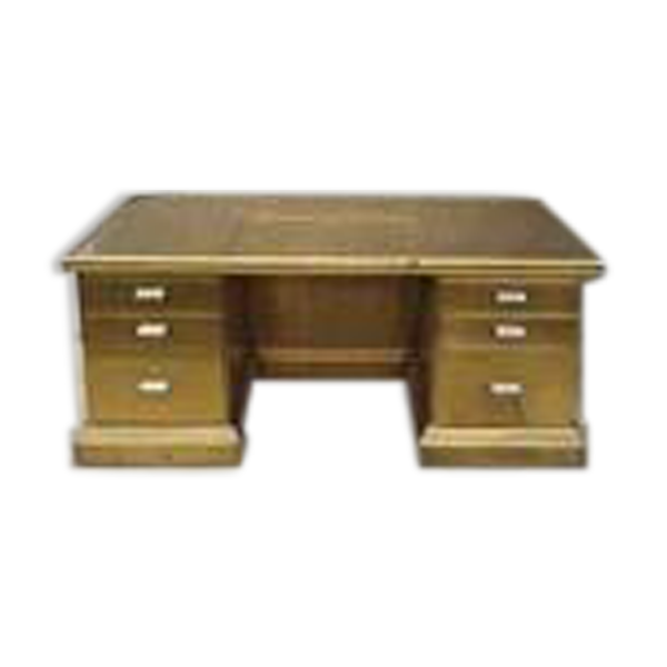 Bureau design rodolfo dubarry gainé laiton decor desk brass — Beyit