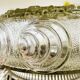 Decorative flush mount wall or ceiling lamp