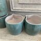 Set 6 vintage ceramic owl mugs