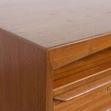 Mid-Century Freestanding teak Desk by Valdemar Mortensen, 1960s