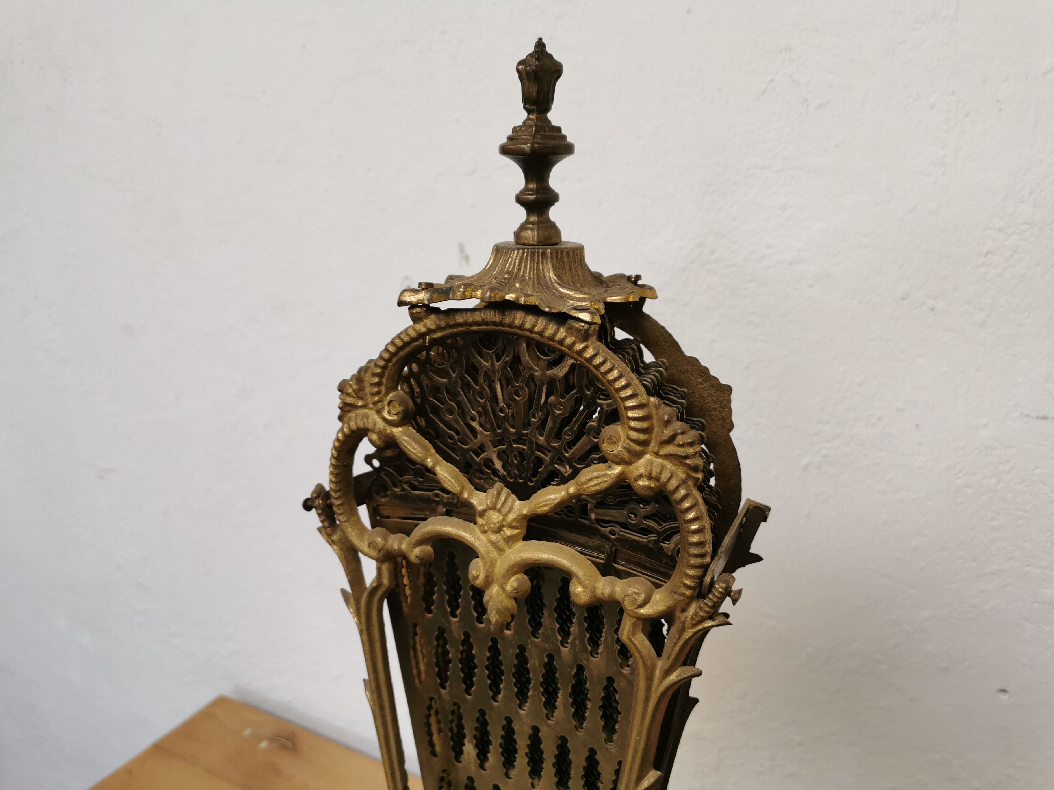 Fire firewall fan peacock bronze