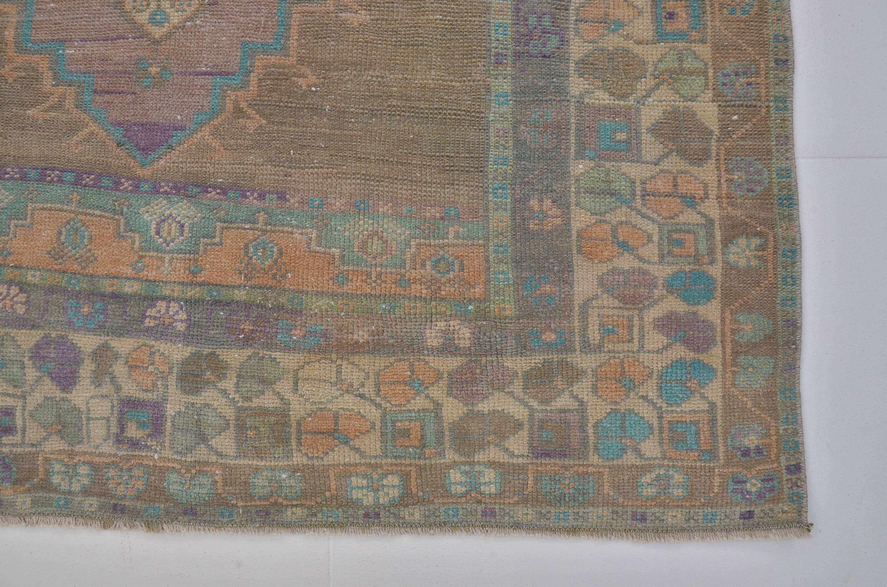 Red & Brown Turkish Wool Rug sku 2488