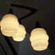 Suspension boomerang Philips design Louis Kalff années 60