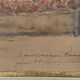 Old painting watercolor south of the France February 48
