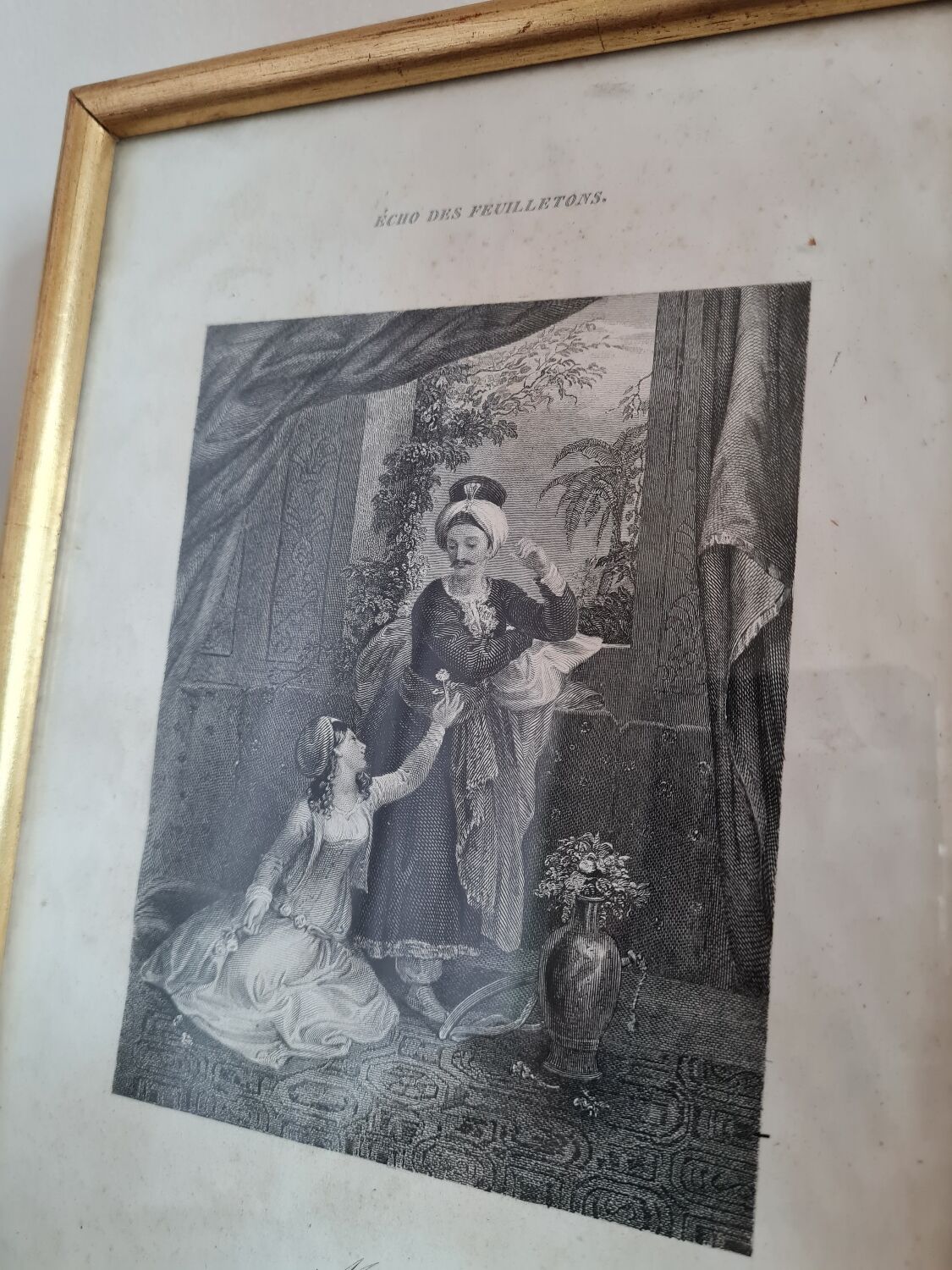 Gravure encadrée ancienne