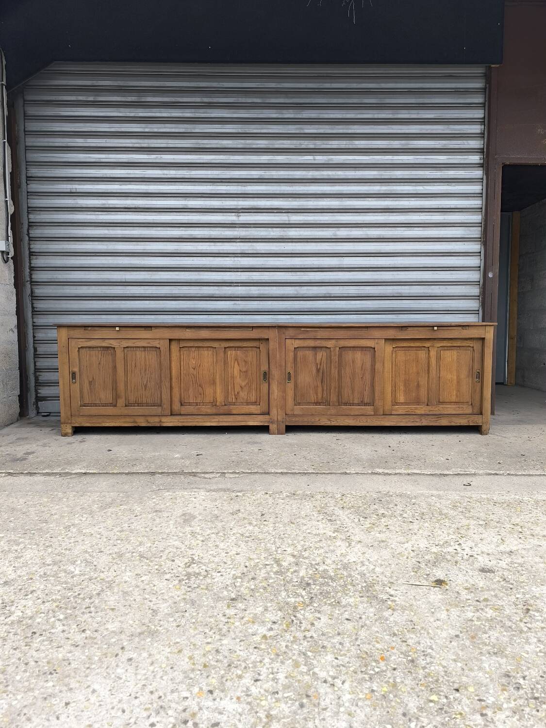 Enfilade meuble de métier circa 1950