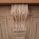 Counter from the late 19th century in patinated oak.