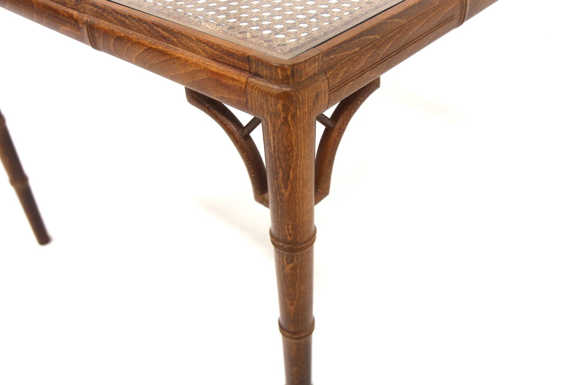 Beech and glass coffee table, Miranda of Sweden, Sweden, 2010
