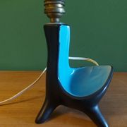 Pied de lampe en céramique années 60's