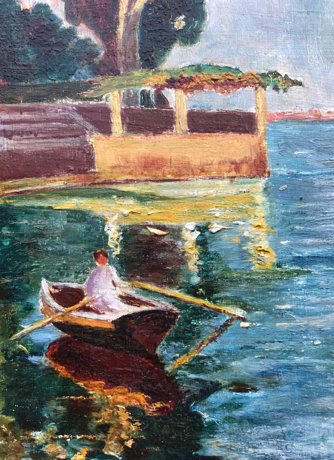 The boat ride, 1934. Oil on canvas.
